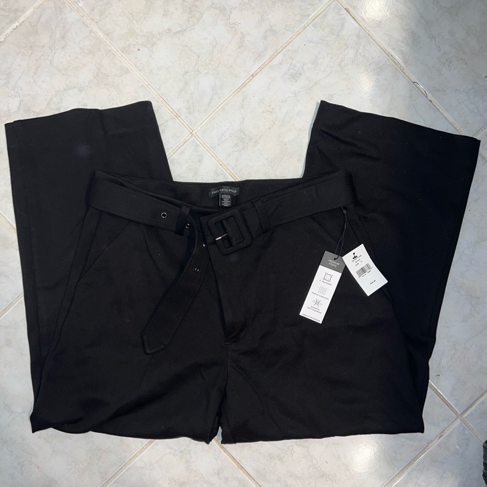 Saks Fifth Avenue Black Dress Pants